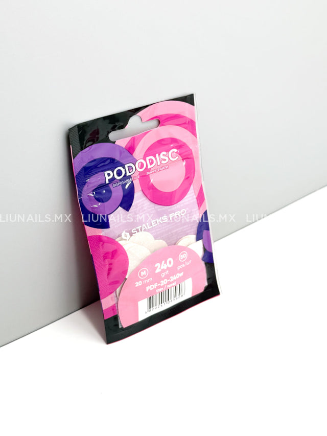 Repuestos para pododisco M grosor 240 (50 piezas) STALEKS PRO Repuesto para pododiscos