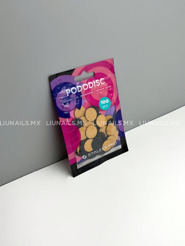 Repuestos Para Pododisco S Grosor 100 (50 Piezas) Staleks Pro Repuesto Pododiscos