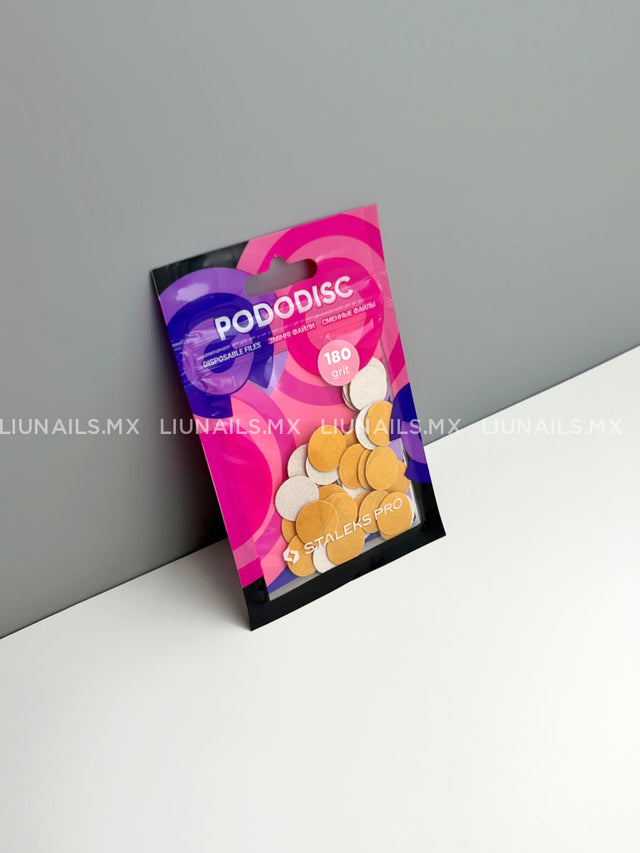 Repuestos Para Pododisco Staleks Pro S (15 Mm) Grosor 180 (50 Piezas) Repuesto Pododiscos