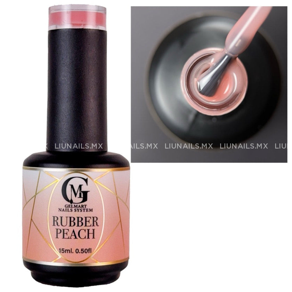 Rubber Base Peach GELMART - Bases