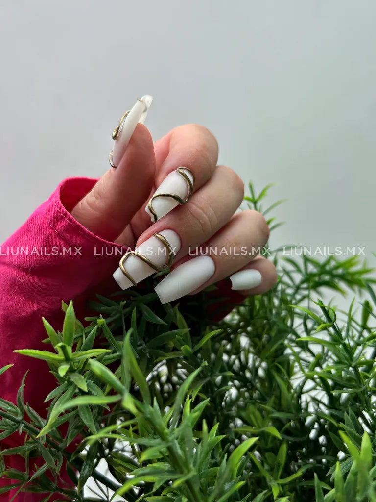 Soft Gel Tips Medium Coffin Liunails Moldes