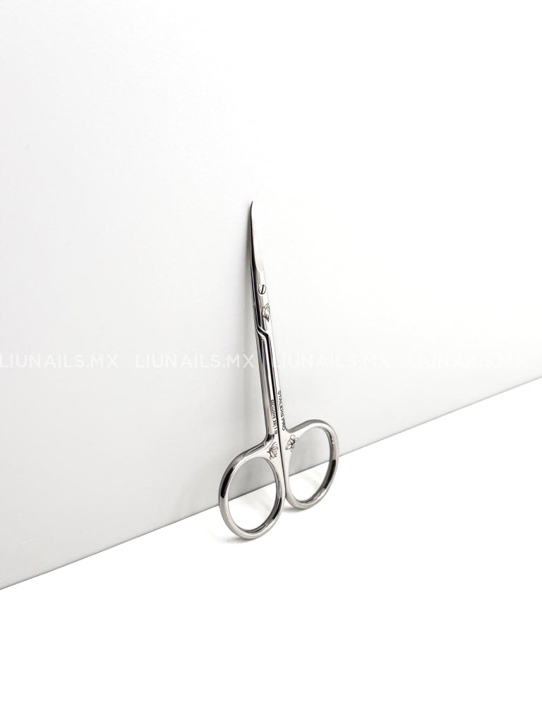 Tijera profesional para cutícula EXCLUSIVE 23 TIPO 1 (con ganchito) STALEKS PRO Tijeras para cutícula