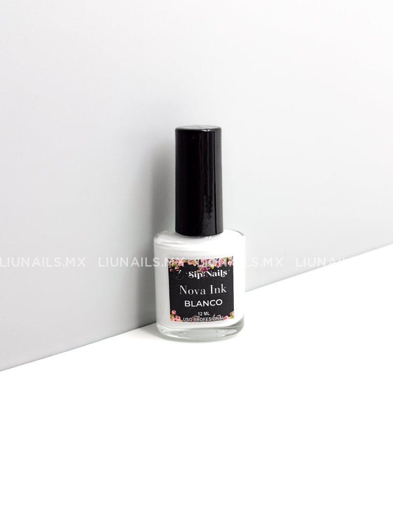 Tinta Nova Ink Blanco SIPNAILS Decoraciones