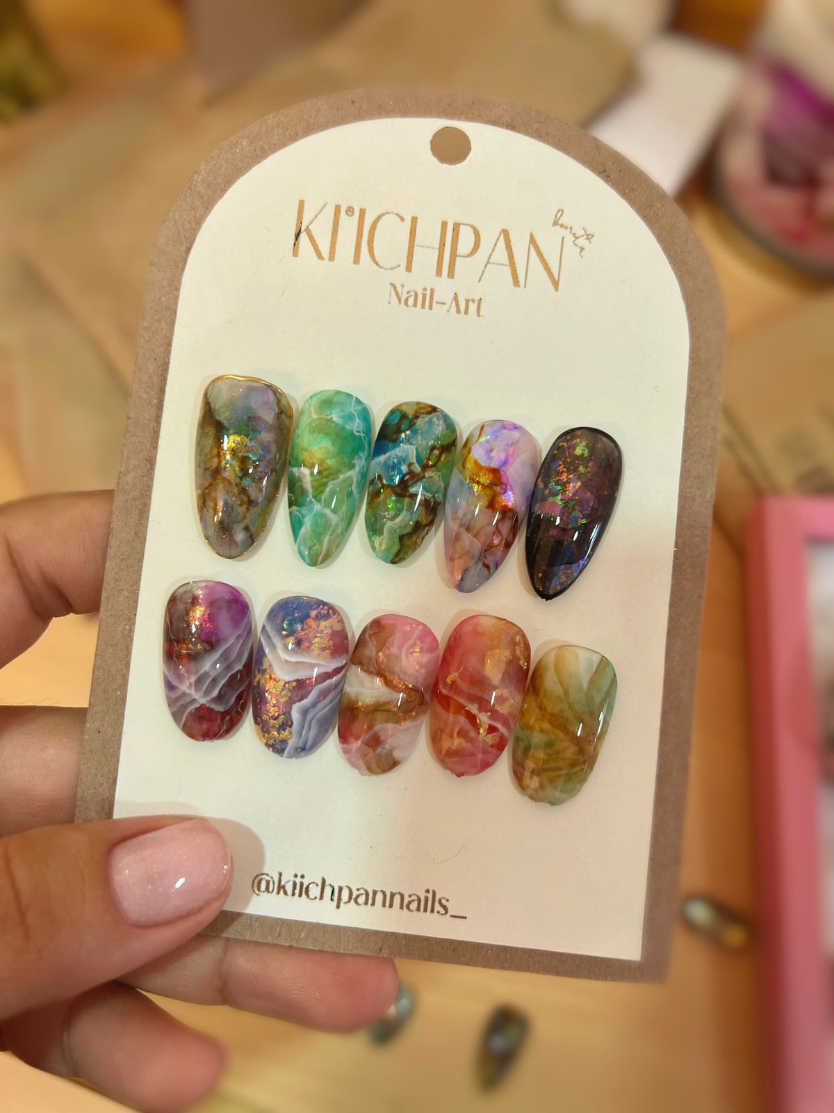 Curso presencial Mármol Art con KIICHPANNAILS 13 y 14 SEP LIUNAILS ACADEMY