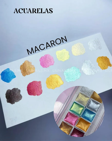 Acuarelas Macaron Sip Nails