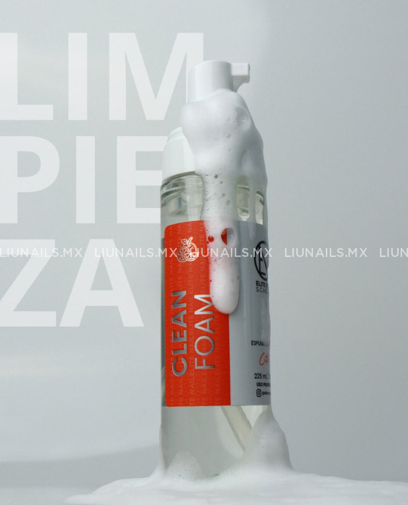 Clean Foam Citric 225 ml ELITE NAIL SCHOOL - Sanitizante