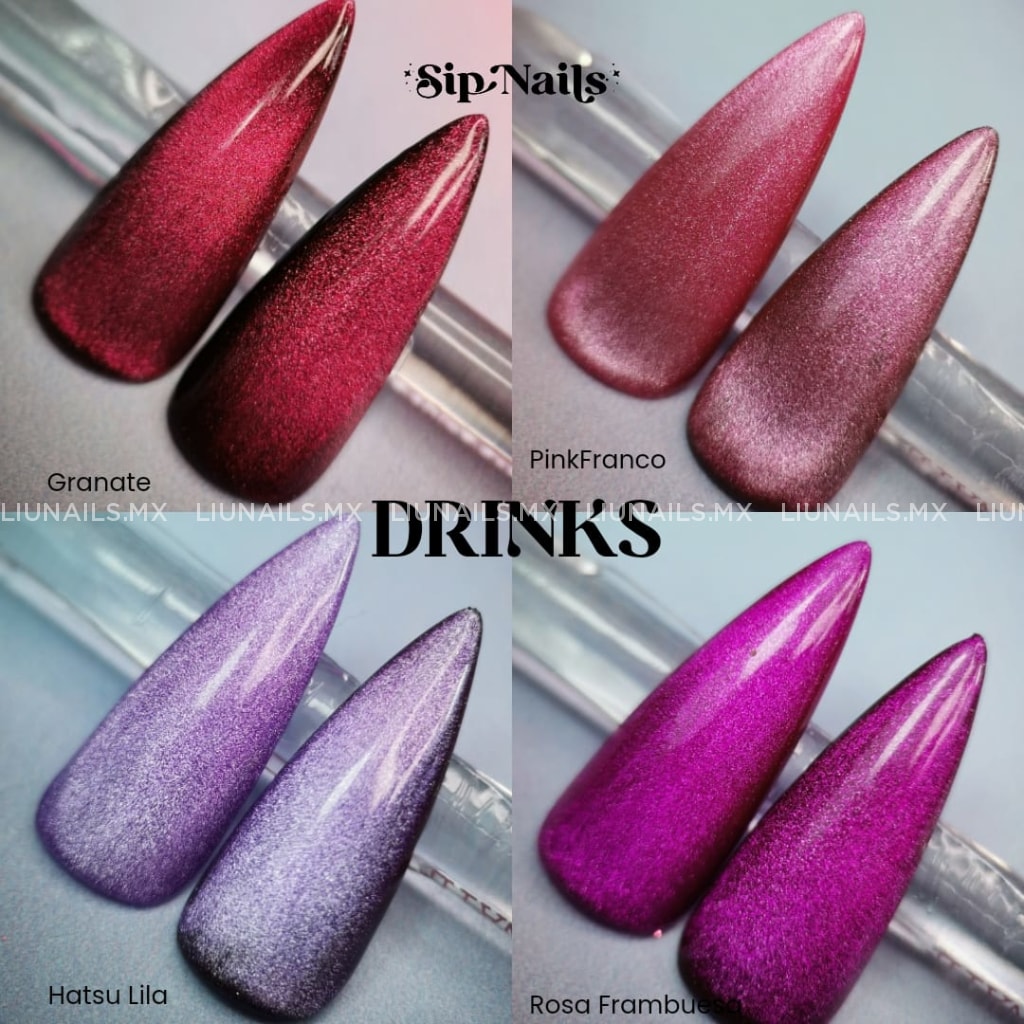 Colección Colores Cat Eye Drinks Sip Nails