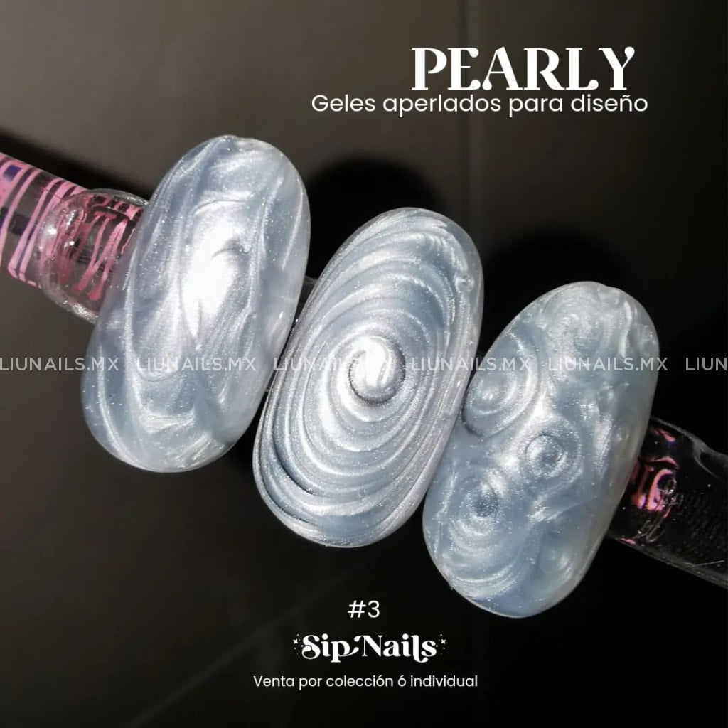 Colección Pearly Emboss Gel