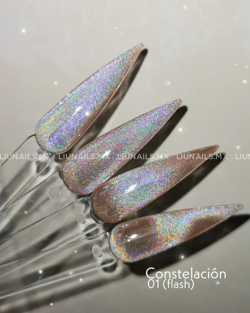 Color Constelación Cat Eye Holográfico 1 Sip Nails Colores