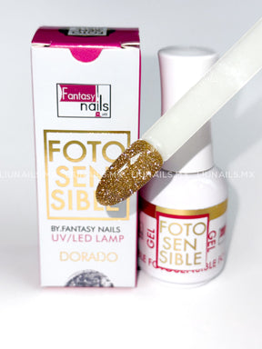 Color Fotosensible 1 Dorado FANTASY NAILS Colores