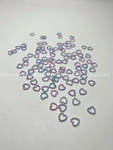 Corazones 3D 100 Piezas Liunails Decoraciones