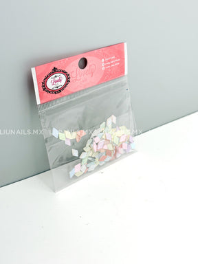Cristales Rombos Pasteles 100 pc Lovely Decoraciones