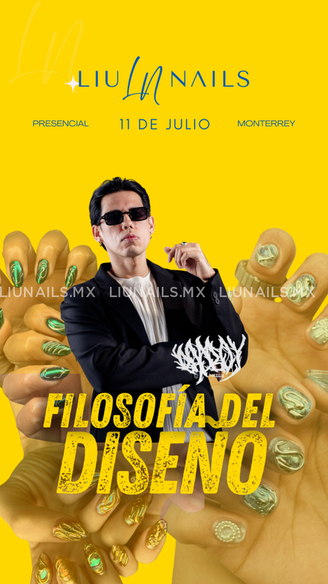 Curso Presencial Filosofía del Diseño con Luis Espinosa 11 JUL 2026 LIUNAILS ACADEMY - Cursos presenciales
