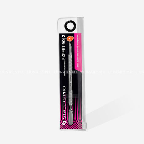 Empujador De Cutícula Staleks Pro Expert 90 Type 2 Empujadores Para Manicura