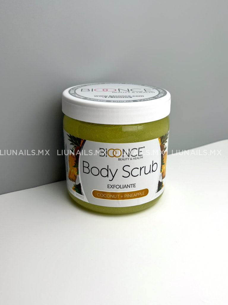 Exfoliante Body Scrub Coconut + Pineapple 16 Oz Bioonce Mascarillas