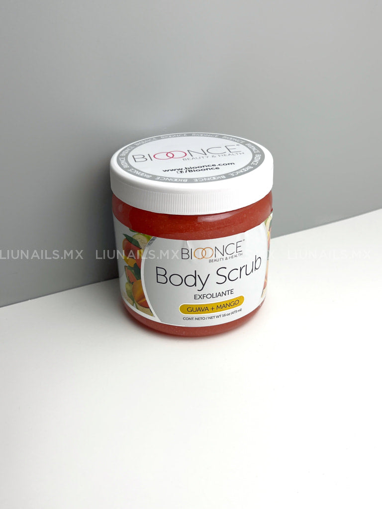 Exfoliante Body Scrub Guava + Mango 16 Oz Bioonce Exfoliar