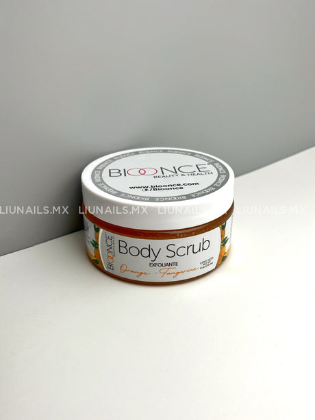 Exfoliante Body Scrub Orange + Tangerine 8 Oz Bioonce Exfoliantes