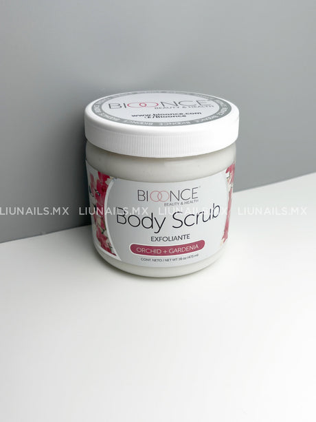 Exfoliante Body Scrub Orchid + Gardenia 16 Oz Bioonce Exfoliantes