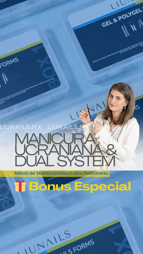 Formación: Dual System y Manicura Ucraniana - Nivel Avanzado 16,17 Y 18 de marzo de 2026 LIUNAILS ACADEMY Cursos