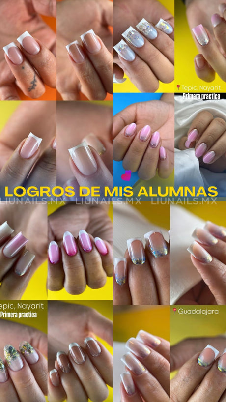 Formación: Dual System y Manicura Ucraniana - Nivel Avanzado 16,17 Y 18 de mayo de 2026 LIUNAILS ACADEMY - Cursos