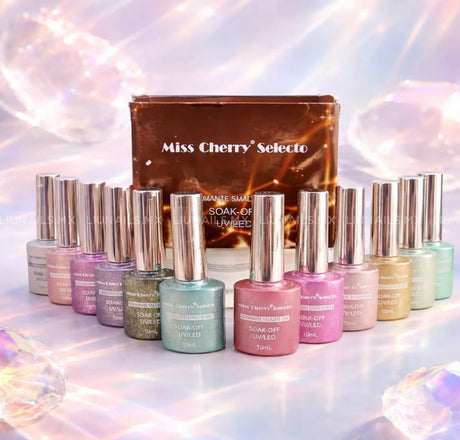 Gama - 12 Colores Diamante Smalto MISS CHERRY - Colores