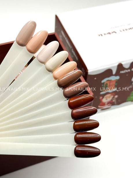 Gama B - 11 Colores Christmas MISS CHERRY Colores