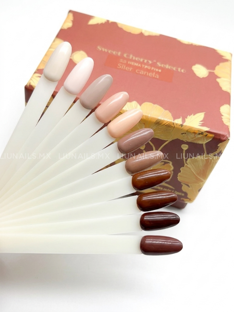 Gama B - 12 Colores Christmas Gel Canela MISS CHERRY - Colores