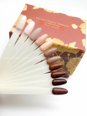 Gama B - 12 Colores Christmas Gel Canela MISS CHERRY - Colores