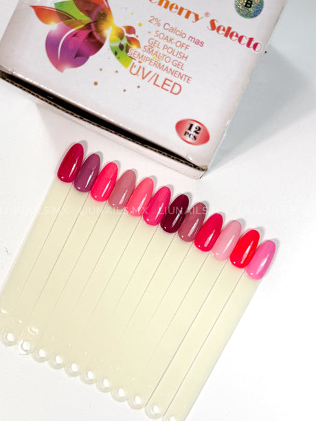 Gama B 12 Colores Miss Cherry Colores