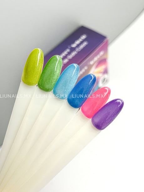 Gama B - 6 Colores Ojo de Gato Colors MISS CHERRY Colores