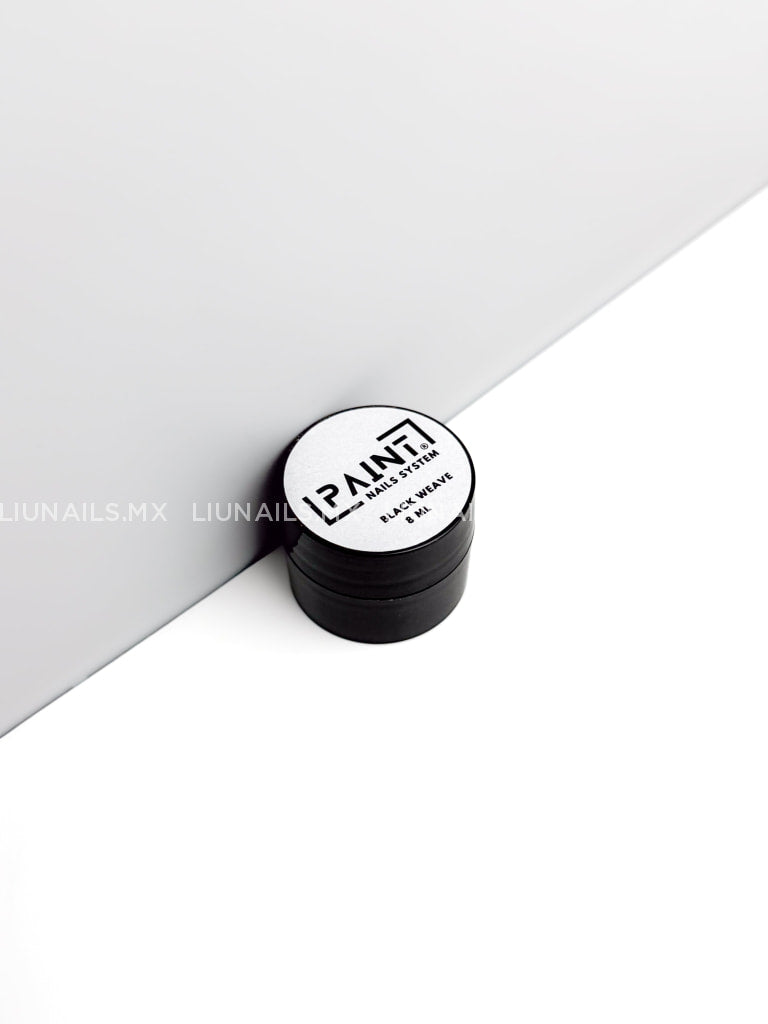 Gel Black Weave Paint Nails System Gel