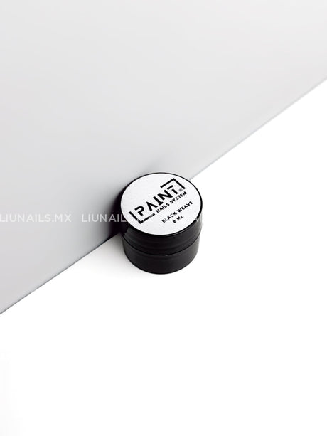 Gel Black Weave Paint Nails System Gel