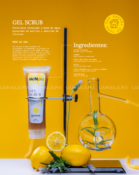 Kit Ski Nails ELITE NAIL SCHOOL - Exfoliantes