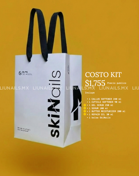 Kit Ski Nails ELITE NAIL SCHOOL - Exfoliantes