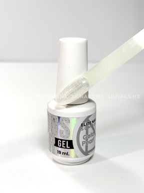 Liquid Builder Gel BOOSTER Gold Pearl Elite Nails School Builder gel