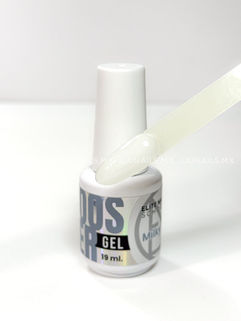 Liquid Builder Gel BOOSTER Milky Elite Nails School Builder gel