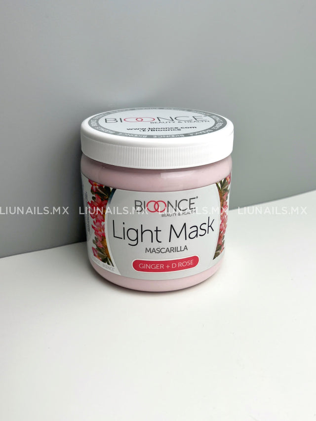 Mascarilla Light Mask Ginder + D Rose 16 Oz Bioonce Mascarillas