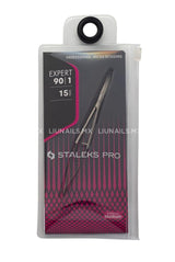 Microtijeras Para Cutícula Staleks Pro Expert 90 Type 1 15 Mm Micro Tijeras