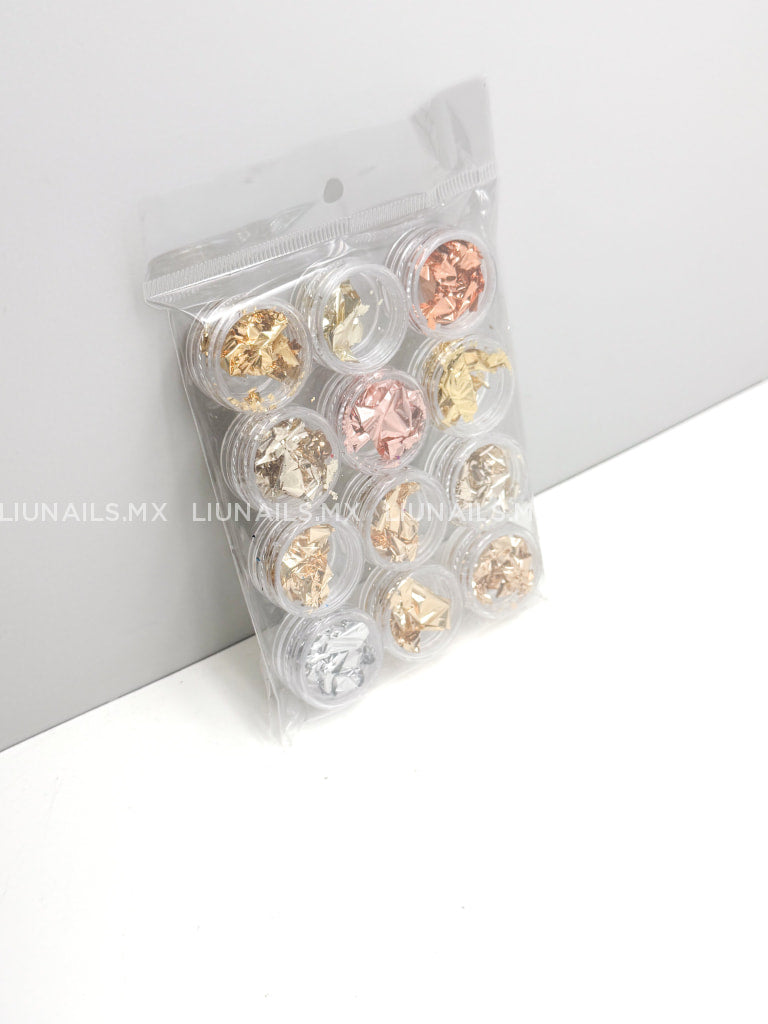 Papel Metálico SIPNAILS - Decoraciones