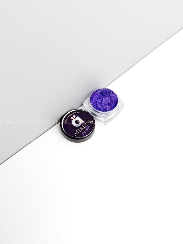 Pigmento Mirror Purple Anails Decoraciones