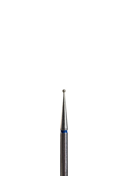 Punta ’bola’ de diamante azul diámetro 1.0 mm LIUNAILS Puntas