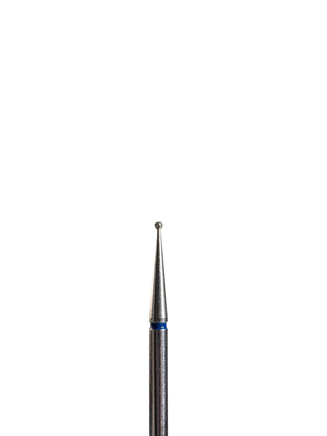 Punta ’bola’ de diamante azul diámetro 1.0 mm LIUNAILS Puntas