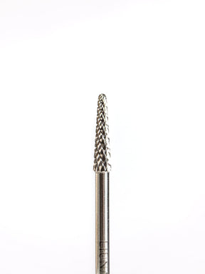 Punta de CARBURO delgado azul diámetro 3.1 mm superficie de trabajo 12.7 mm LIUNAILS Puntas