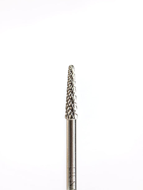 Punta de CARBURO delgado azul diámetro 3.1 mm superficie de trabajo 12.7 mm LIUNAILS Puntas