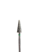 Punta de CARBURO pino verde diámetro 6 mm superficie de trabajo 15 mm LIUNAILS Puntas