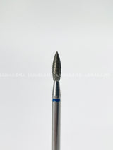 Punta ’Flame’ De Diamante Azul New Diámetro 2.3 Mm Superficie Trabajo 8 Liunails Puntas