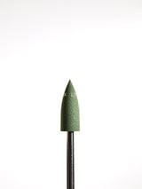 Punta ’silicona’ diámetro 6 mm superficie de trabajo 16 mm verde LIUNAILS Puntas