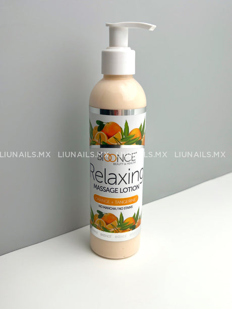 Relaxing Massage Lotion Orange + Tangerine Bioonce Lociones