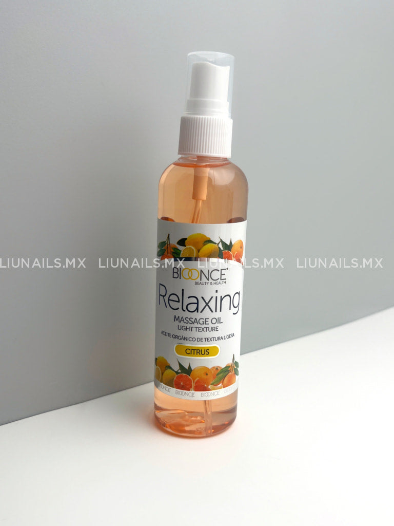 Relaxing Massage Oil Citrus Bioonce Aceite Cutícula