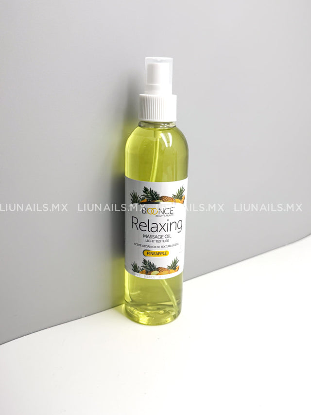 Relaxing Massage Oil Pineapple 8 oz BIOONCE Alicates para cutícula